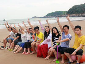 橙樹網(wǎng)絡(luò)蒼南柳壟沙灘露營記！